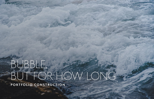 Bubble but for how long: Portfolio Construction