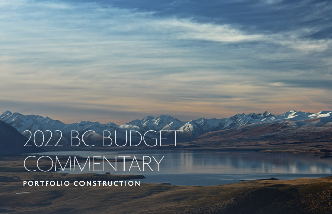 2022 BC Budget Commentary